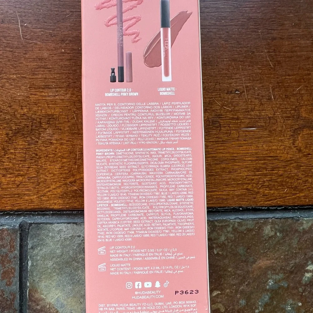 Huda Beauty bombshell lip duo NIB - Picture 4 of 5